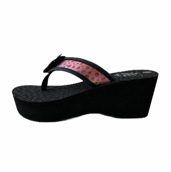 “Diva” interchangeable wedge sandal